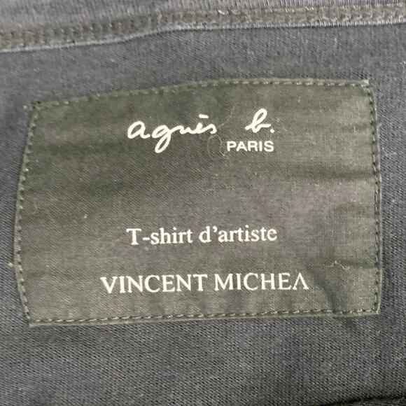 Size  XL Black Yellow Graphic Print Cotton Crew Neck Pullover - Picture 5 of 6